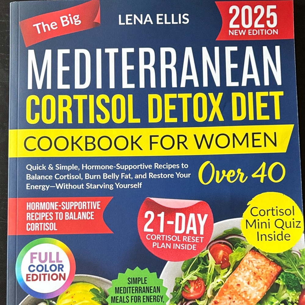 Mediterranean Cortisol Detox Diet Cookbook for Women